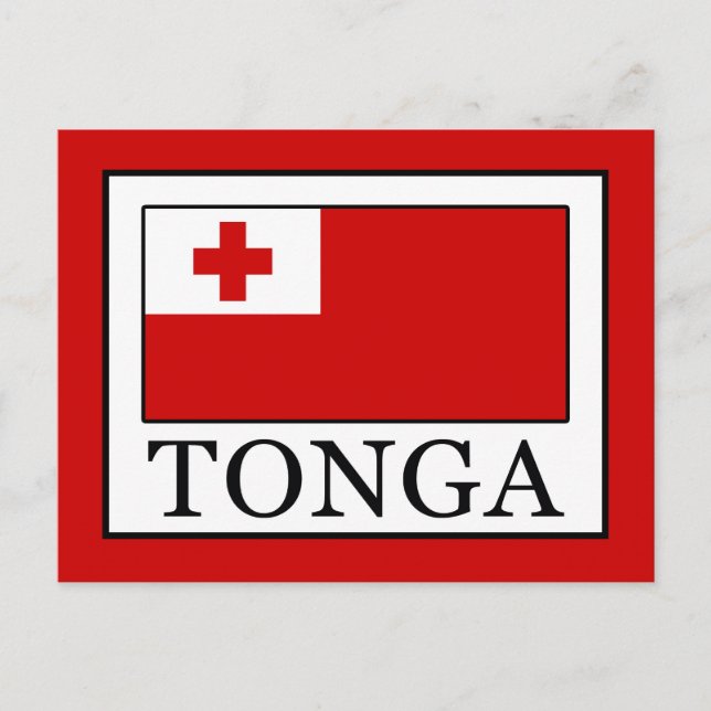 Cartão Postal Tonga (Frente)
