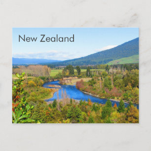 Cartão Postal Tongariro River, Cartão-postal da Nova Zelândia