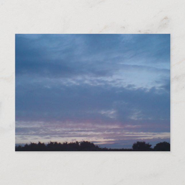 Cartão Postal Tons de sopro (Frente)