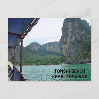 Cartão postal Tonsai Beach, Krabi Thailand
