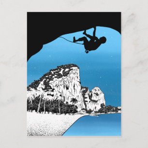 Cartão Postal Tonsai Beach Subindo na Tailândia