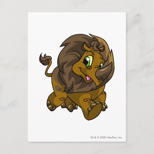 Cartão Postal Tonu Brown (Frente)