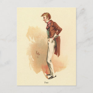 Cartão Postal Toots by Kyd from Charles Dickens'Dombey and Son