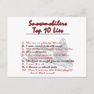 Cartão Postal top-10-on-Black-png