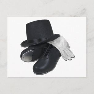 Cartão Postal TopHatTapShoesGloves012511