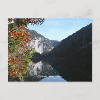 Cartão Postal Toplitzsee - Estíria, Áustria