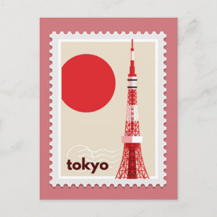 Cartão Postal Tóquio Japão