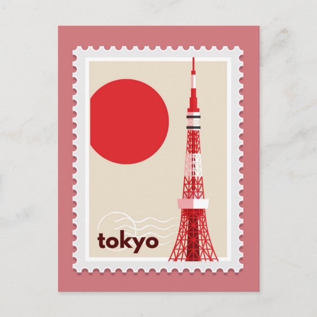 Cartão Postal Tóquio Japão (Frente)