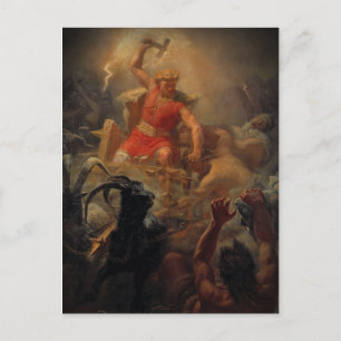 Cartão Postal Tor Battles the Giants