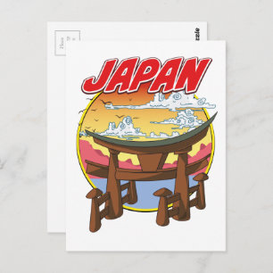 Cartão Postal Tori do Japão