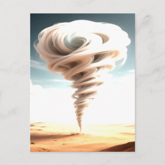 Cartão Postal Tornado Arte #3