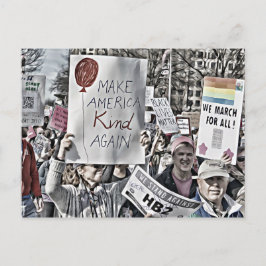 Cartão Postal Torne a América mais simpática