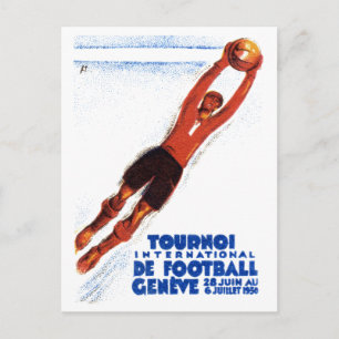 Cartão Postal Torneio de futebol de 1930