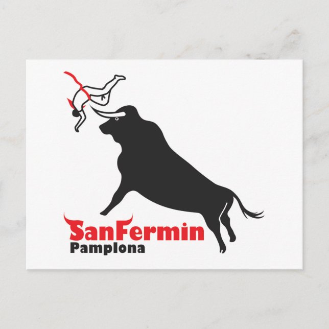 Cartão Postal toro (Frente)