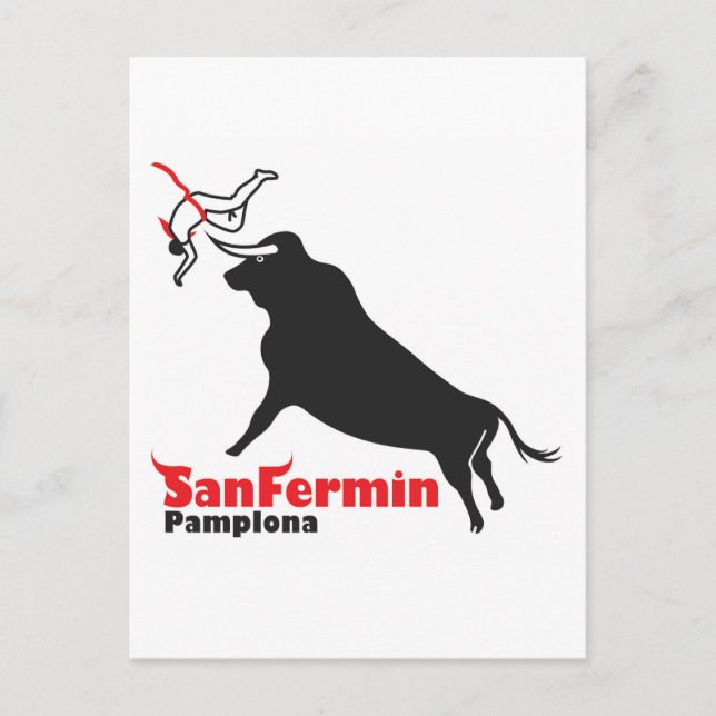 Cartão Postal toro (Frente)