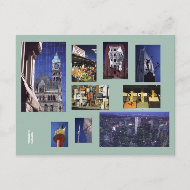 Cartão postal Toronto (Frente)