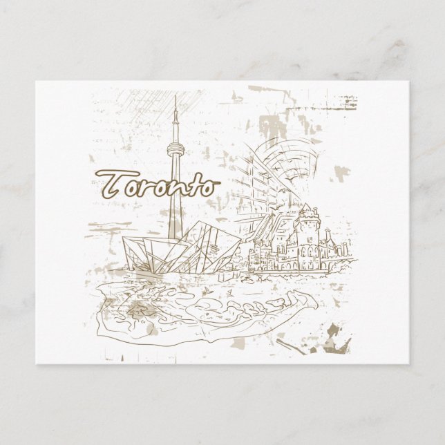Cartão Postal Toronto (Frente)