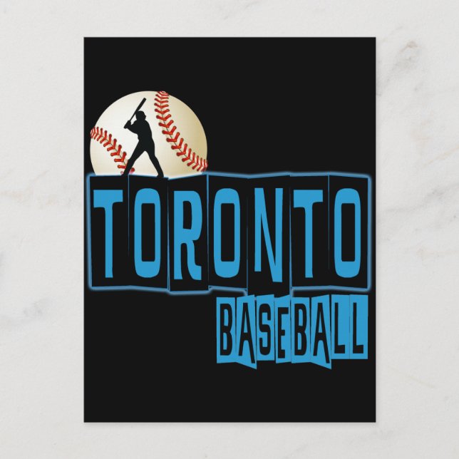 CARTÃO POSTAL TORONTO BASEBALL (Frente)