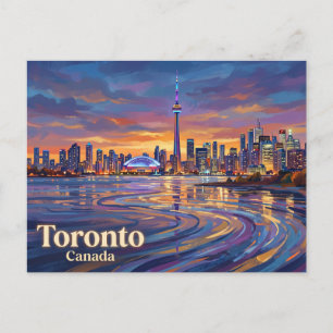 Cartão Postal Toronto Canadá