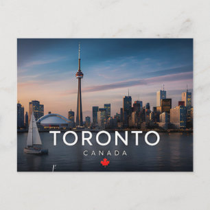 Cartão Postal Toronto Canadá Patrimônio Canadense Vida Urbana 🌊