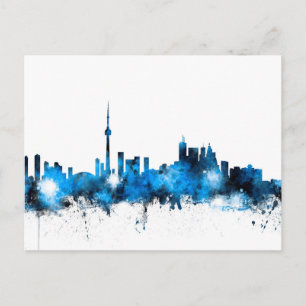 Cartão Postal Toronto Canada Skyline