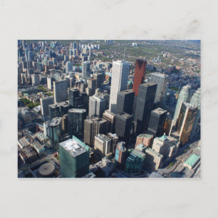 Cartão Postal Toronto, Ontário, Canadá, linha do horizonte de 