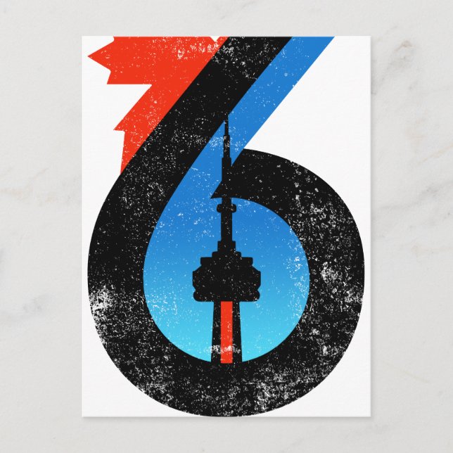 Cartão Postal Toronto Os Seis (Frente)