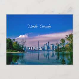 Cartão Postal Toronto, paisagem urbana do Canadá