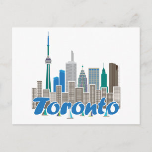 Cartão Postal Toronto Skyline