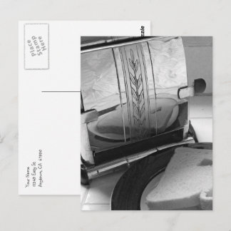 Cartão Postal Torrador de Cozinha Vintage Endereço de Devolução 