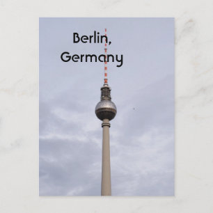 Cartão Postal Torre Alexanderplatz
