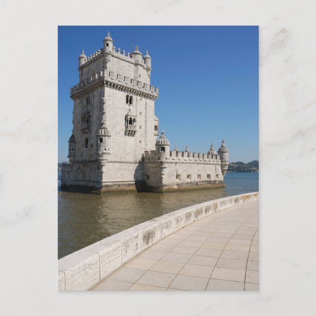 Cartão Postal Torre Belem (Frente)