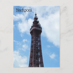 Cartão postal Torre Blackpool