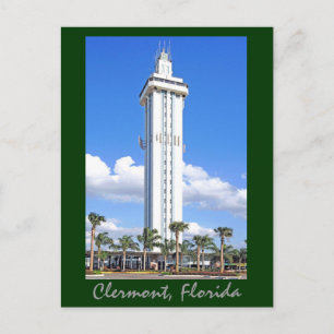 Cartão Postal Torre Citrus em Clermont Flórida, Gem das Colinas