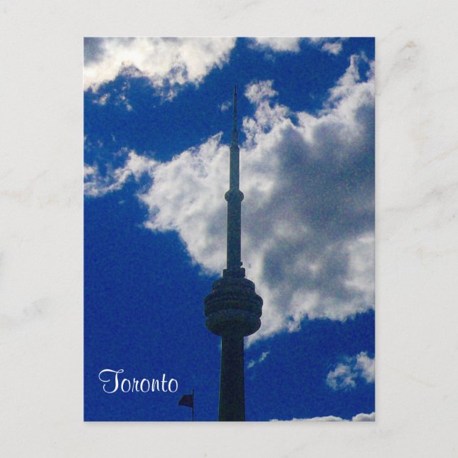 Cartão Postal torre cn canadá (Frente)