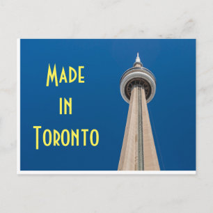 Cartão Postal Torre CN em Toronto, Canadá