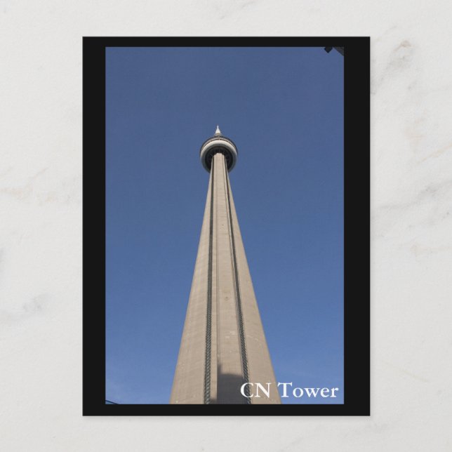 Cartão Postal Torre CN, Toronto (Frente)