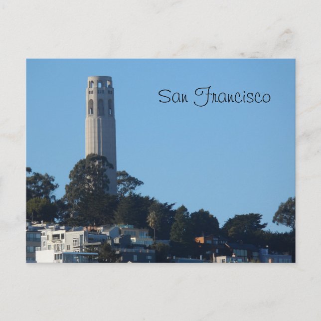 Cartão Postal Torre Coit - São Francisco (Frente)