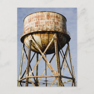 Cartão Postal Torre d'água em Alcatraz