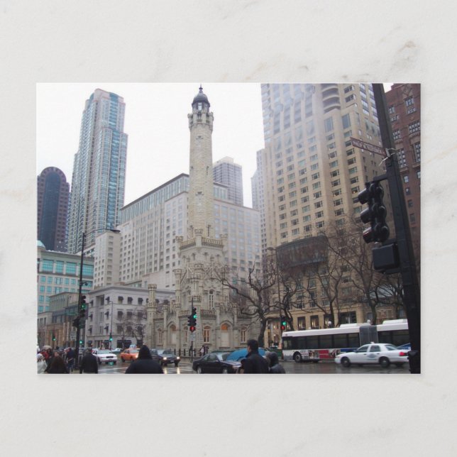 CARTÃO POSTAL TORRE DE ÁGUA (Frente)