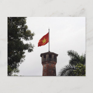 Cartão Postal torre de bandeira vietnam