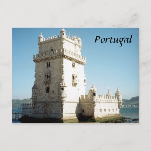 Cartão Postal torre de belem