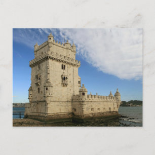 Cartão postal "Torre de Belem, Lisboa"