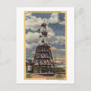 Cartão Postal Torre de Cabeça, Unidade Mistura, Shasta Dam