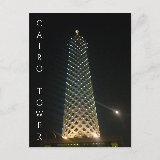 Cartão Postal torre de cairo alta (Frente)