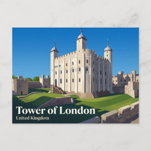 Cartão Postal Torre de Londres Reino Unido