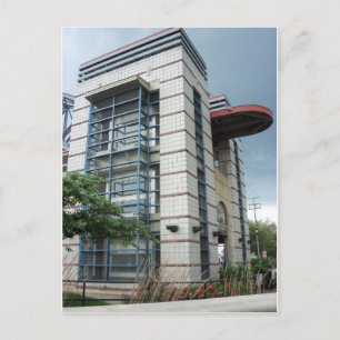 Cartão Postal Torre de metrô