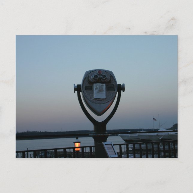 Cartão Postal Torre de Observação de Red Bank (Frente)