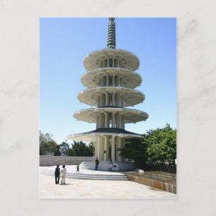Cartão Postal Torre de Paz em São Francisco Japantown