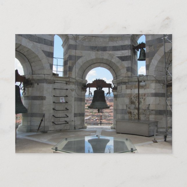 Cartão Postal Torre de Pisa, Itália (Frente)